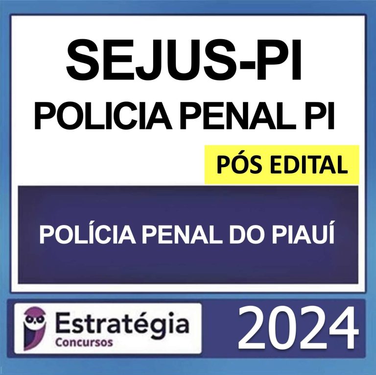 Rateio Pol Cia Penal Pi P S Edital Estrategia