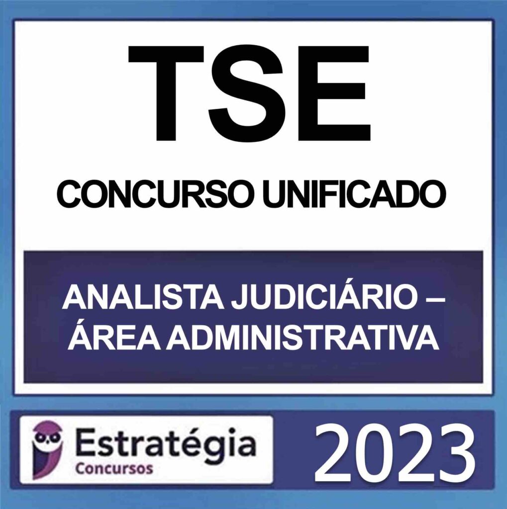 Rateio Tse Unificado 2023 Analista Administrativa EstratÉgia 0409